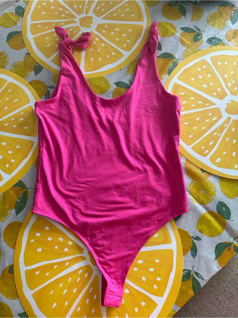 NWOT cabana by crown & ivy pink size medium body suite